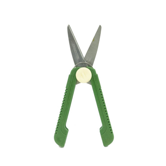 Fold-Away Pocket Snips, Stainless Blades, non-slip grips
