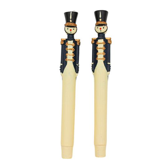 Navy Blue Royal Guard Hand-Painted Candles – Case of 20