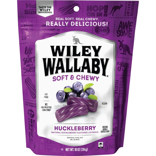 Wiley Wallaby Licorice Huckleberry 10oz