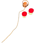 Copper Hummingbird by Nancy Biggins Flower Pot Stake Hummingbird Feeder