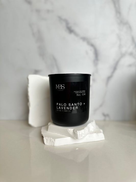 Palo Santo + Lavender | 12oz Candle