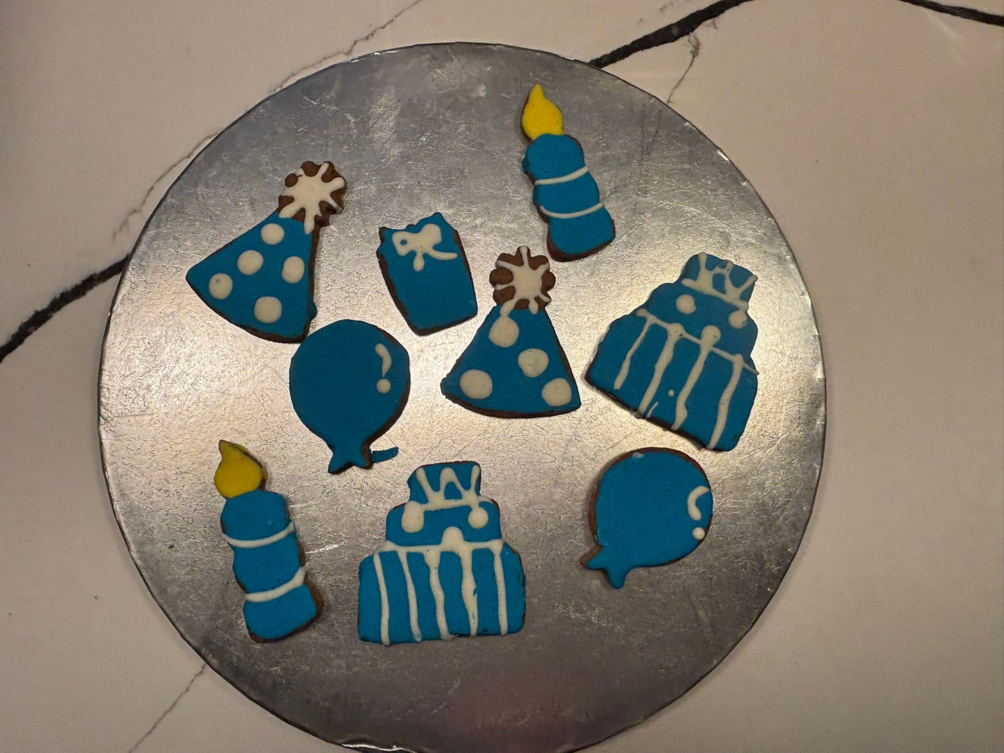 Birthday Boy Organic Dog Cookie Box