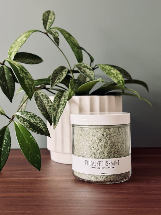 Relaxing Bath Salt - Eucalyptus + Mint