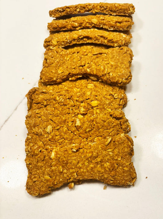Pumpkin Peanut Butter Bones for Dogs - Gluten Free