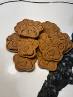 Sweet Potato Paw Dog Treats | Organic Handmade Dog Cookies (All-Natural, Human-Grade)