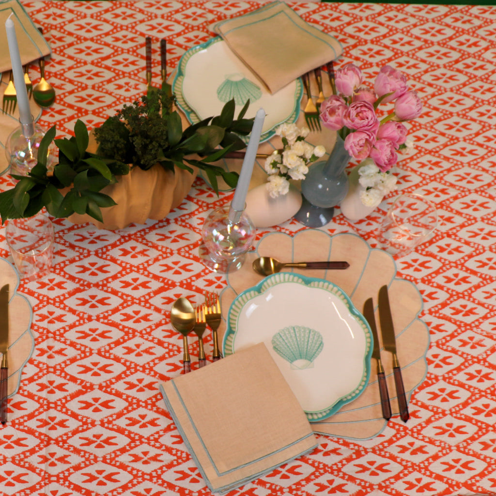 100% Organic Cotton - Isabella Cove Tablecloth