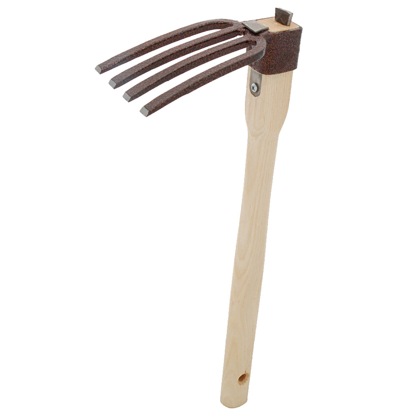 Steel 4-prong Cultivator w/15-inch ash handle