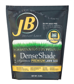 JB Instant Lawn Grass Seed Dense Sun Shade Blend 3lb