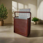 La Fiesta | Tall Leather Cooler with Handle (18Q)