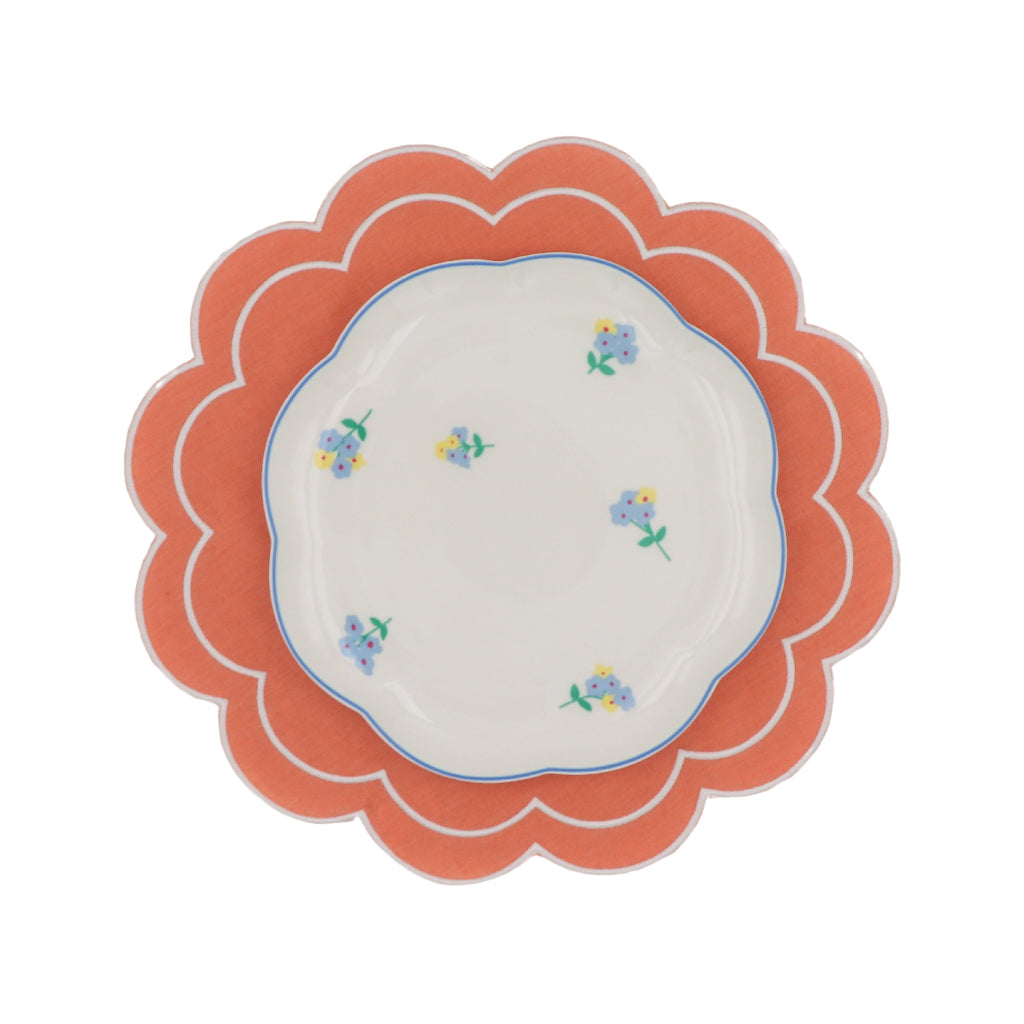 Meadow Flora Dinner Plate - Case of 12 Plates (+3 Bonus Plates)