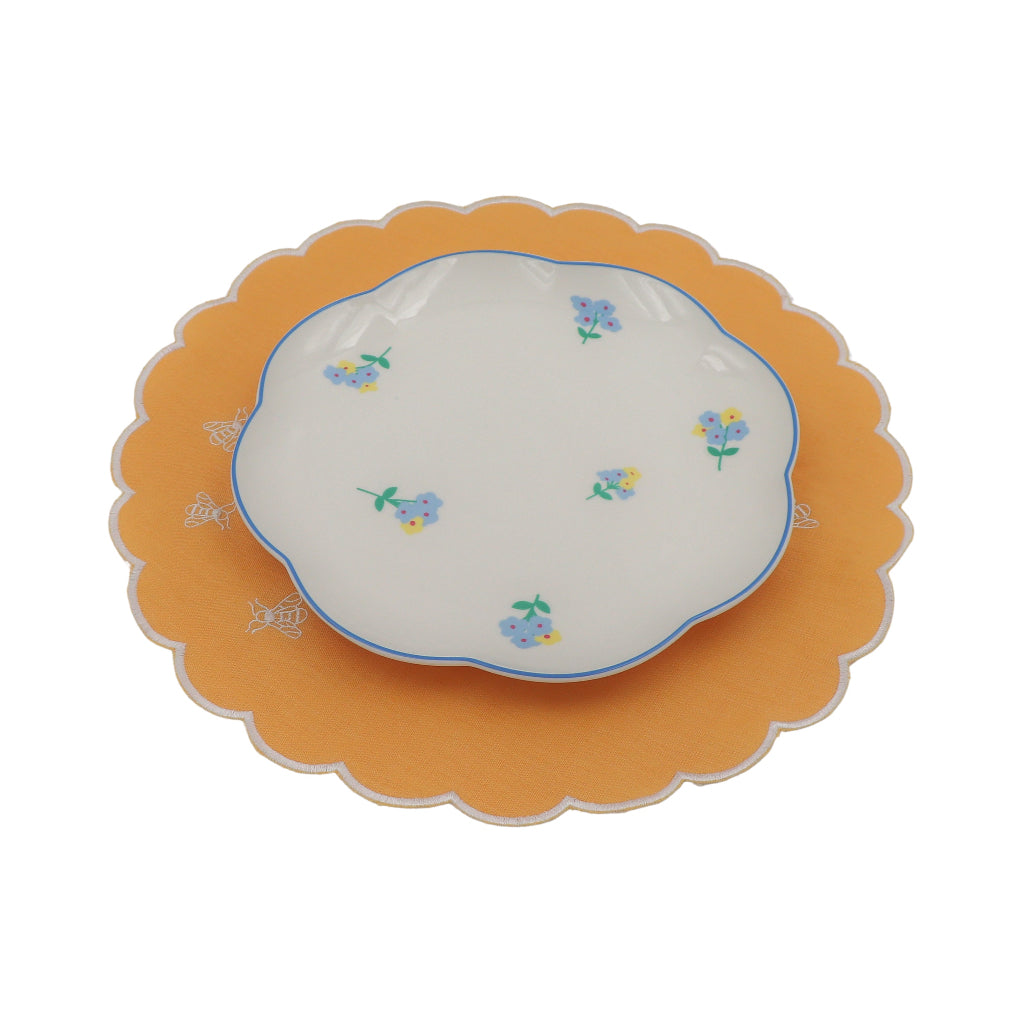 Meadow Flora Dinner Plate - Case of 12 Plates (+3 Bonus Plates)