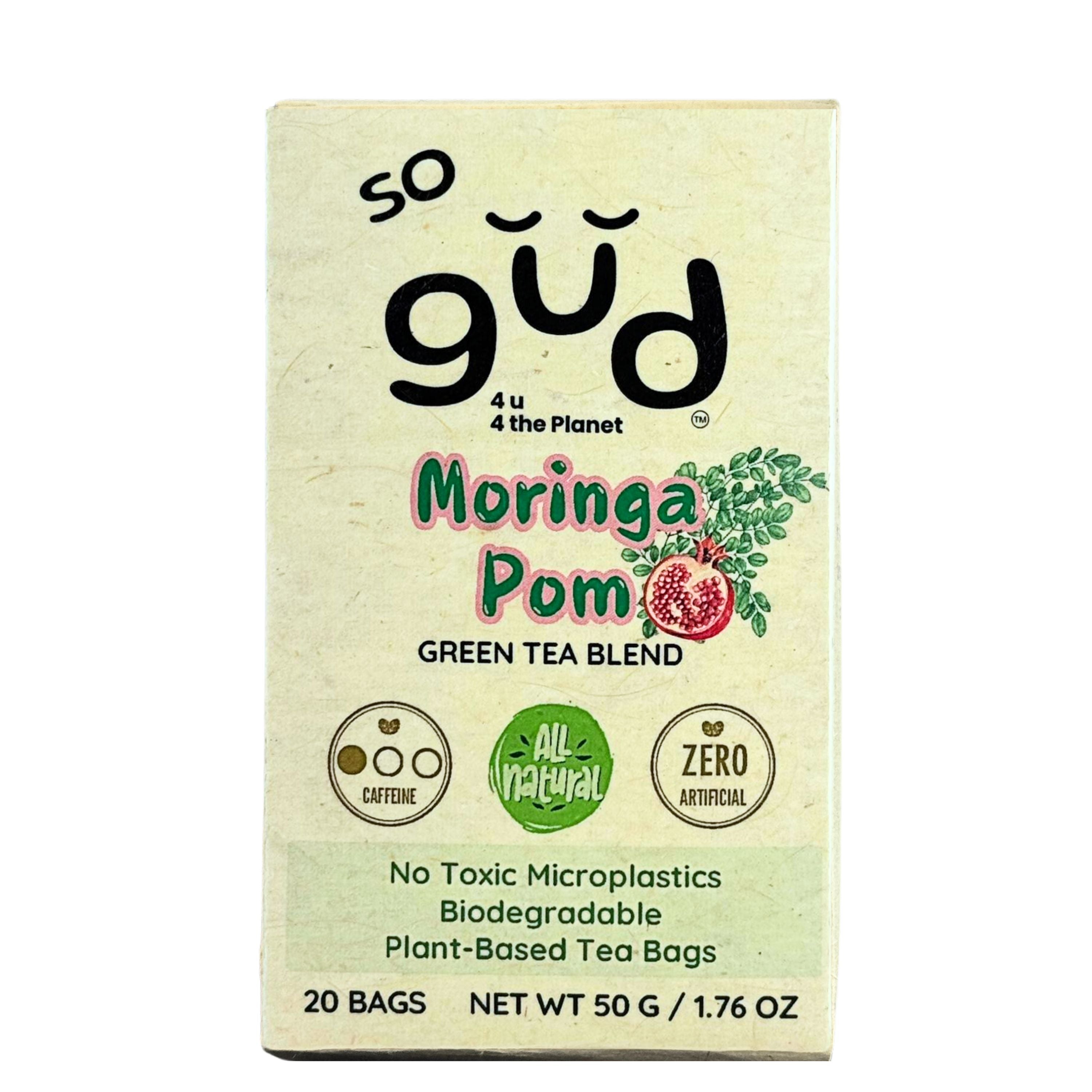 Moringa Pom Tea Green Tea Blend