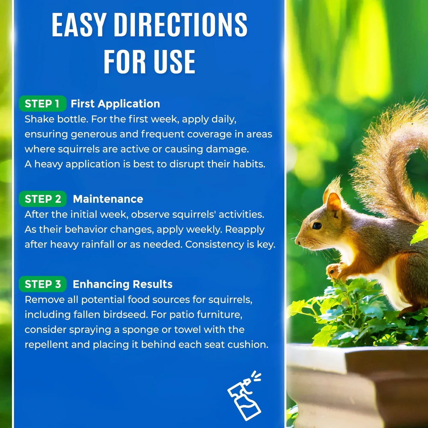 Nature's Mace Squirrel Repellant RTU (40oz)