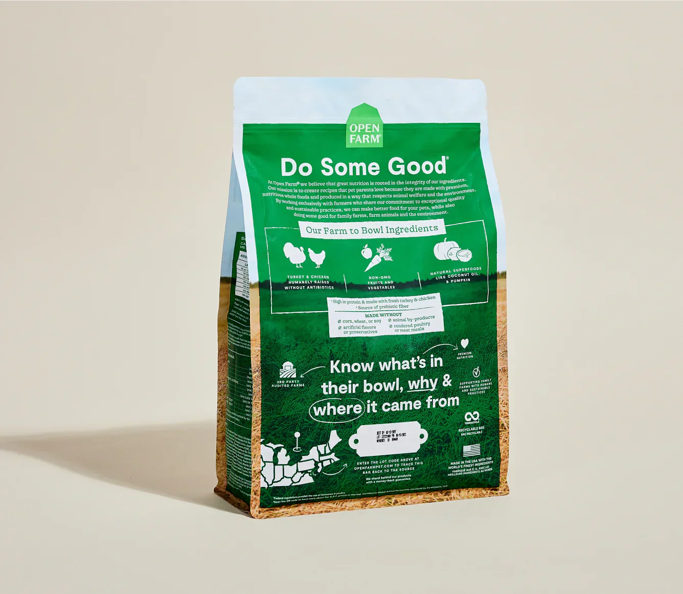 Open Farm Dog Grain-free Homestead Turkey & Chicken