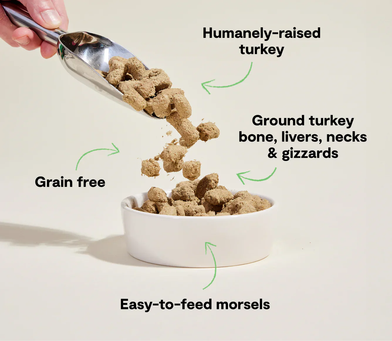 Open Farm Dog Freeze Dried Morsels Homestead Turkey (13.5oz)
