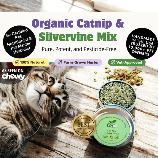ORGANIC CATNIP / SILVER VINE MIX