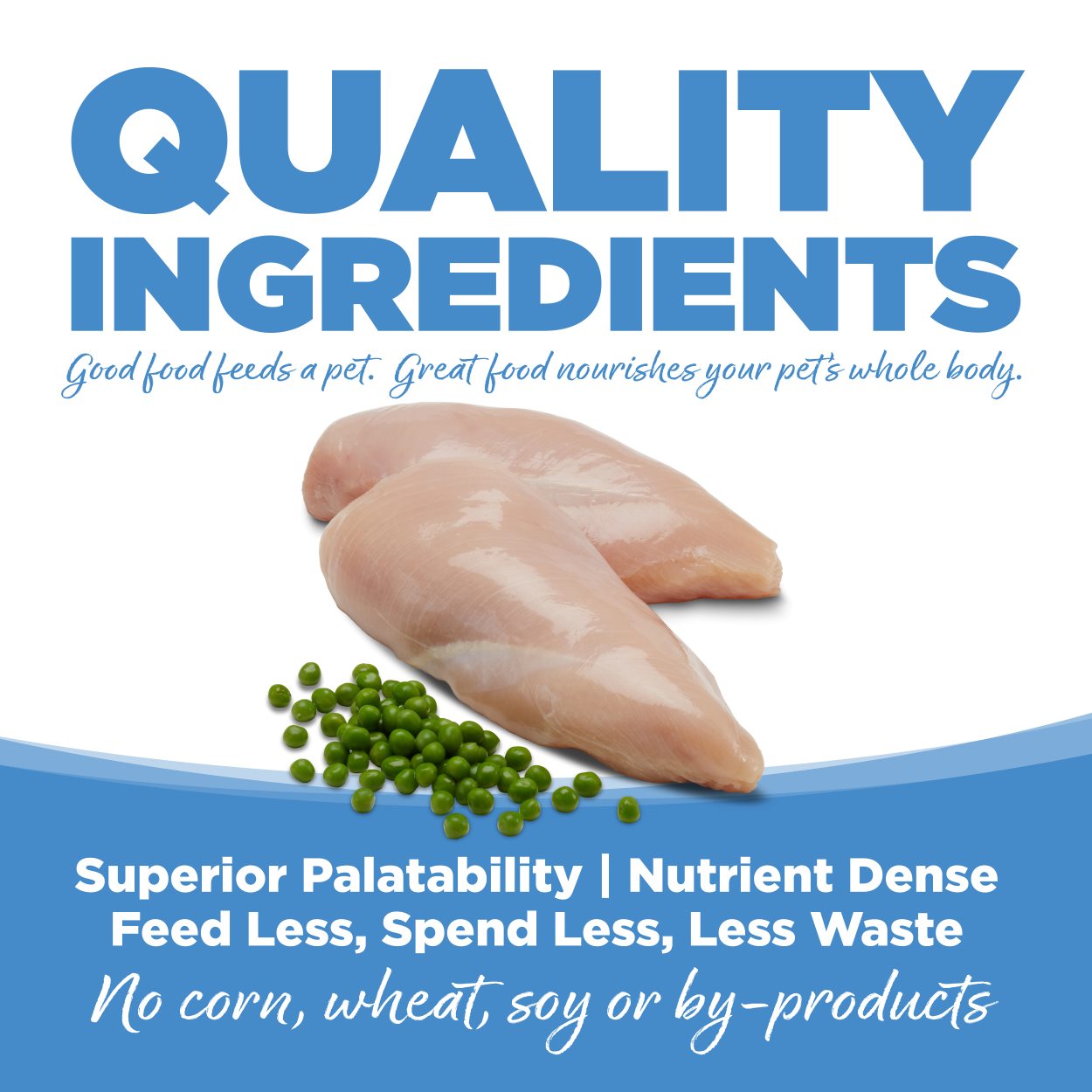 NutriSource Pure Vita Grain-Free Cat Food, Made with Chicken and Peas
