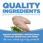 NutriSource Pure Vita Grain-Free Cat Food, Made with Chicken and Peas