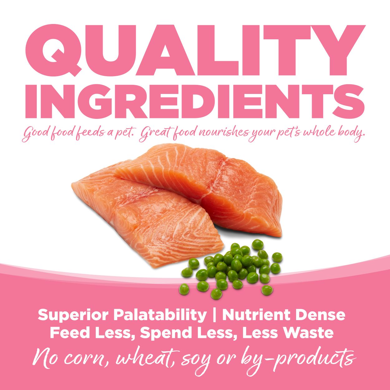 NutriSource Pure Vita Grain Free Cat Food, Salmon and Peas