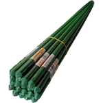 Sturdy Coated Steel Garden Stakes (available in lengths of: 2.5', 3', 4' and 5' - all 7/16" dia.)