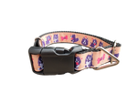 Happy Pitbulls Nylon Dog Collar