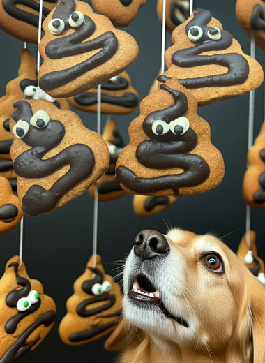 Poop Organic Dog Cookies