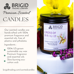 Imbolc Soy Wax Candle - Heather, Rose, Narcissus & Vetiver