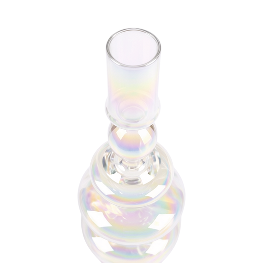Rainbow Prism Glass Candle Holders – Case of 12