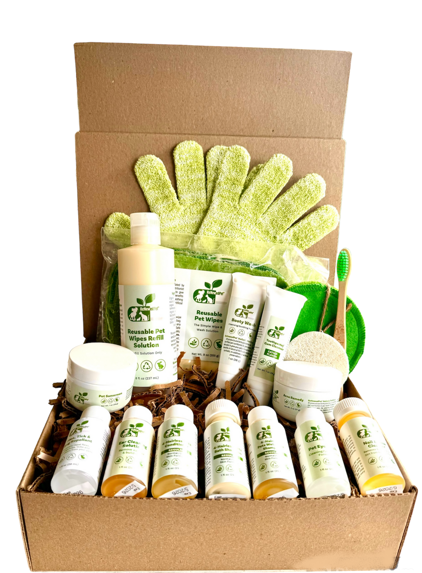 4-HAIRLESS PETS ULTIMATE GROOMING KIT