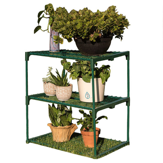 Three Tier Greenhouse Shelving Station 69x49x75cm