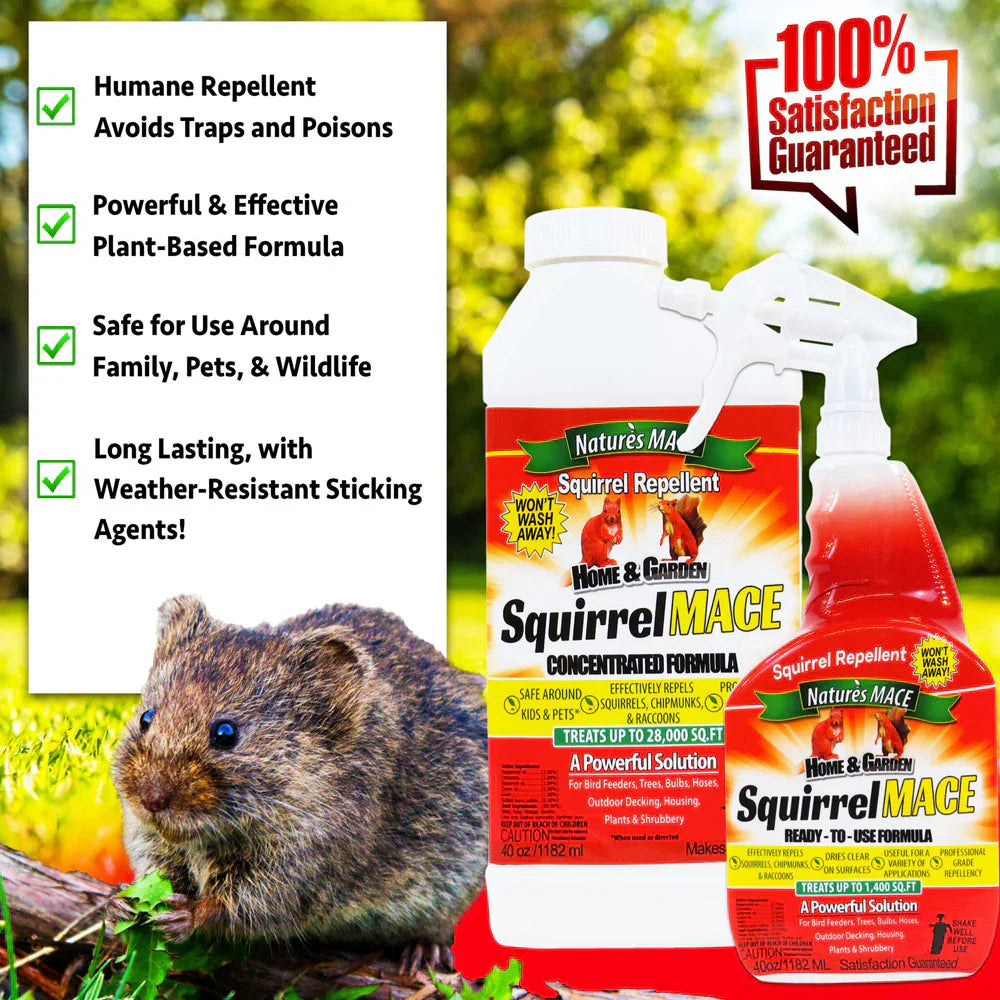 Nature's Mace Squirrel Repellant RTU (40oz)