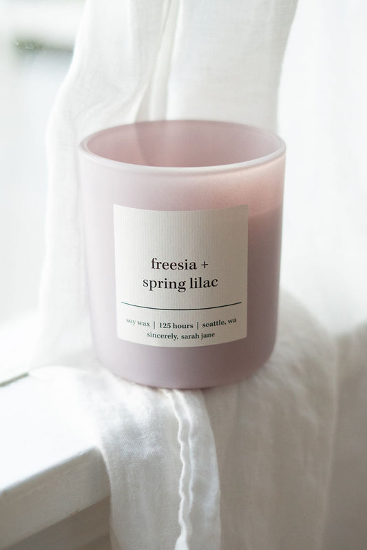 Freesia & Spring Lilac