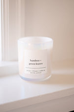 Bamboo & Green Leaves