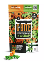 C-BITE Garden Stake Clips - Plant Support Connectors