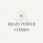 Brain Power Combo: Focus, Mental Health, Nervous System Support- Lions Mane Tincture + Magnesium Spray