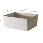 The Sculpted Bin - XL with Lid | Set of 3