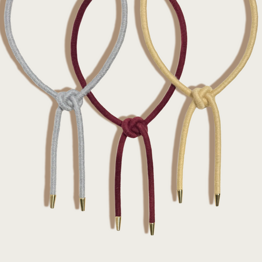 Shoelace Square Knot Bolo