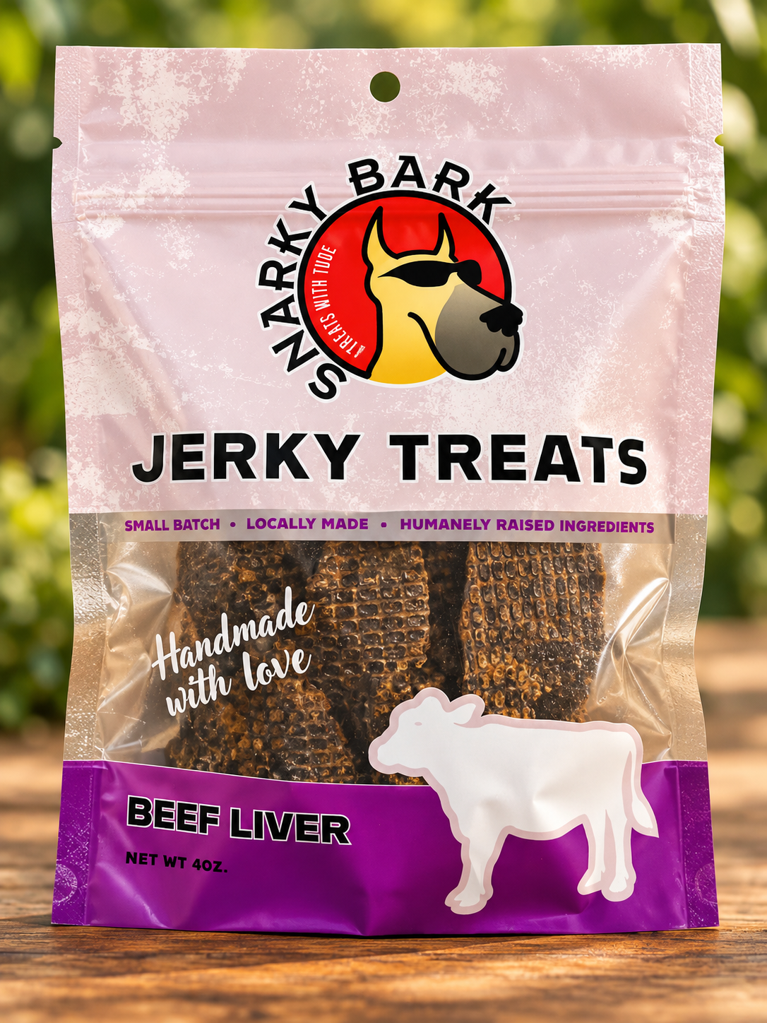 Snarky Bark Beef Liver Jerky