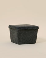The Sculpted Bin - Petite with Lid | Set of 3
