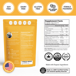 PuriVibe Pineapple Ginger Shot - Superfood Juice Powder, Wellness Shots Supplement - Supports Immunity & Digestion - Stick Packs