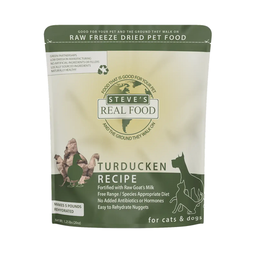 Steve's Real Food Freeze Dried Raw Nuggets Turducken