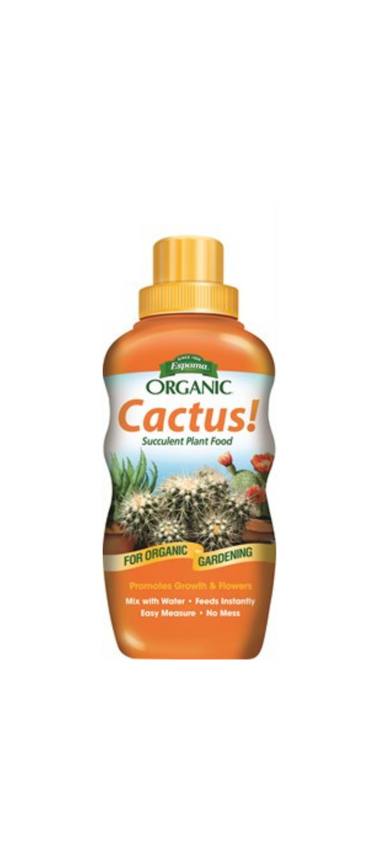 Espoma Organic Cactus! Succulent Plant Food - 8oz - Concentrate
