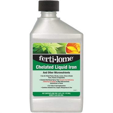 ferti·lome® Chelated Iron & Other Micro Nutrients - 16oz - Liquid Concentrate