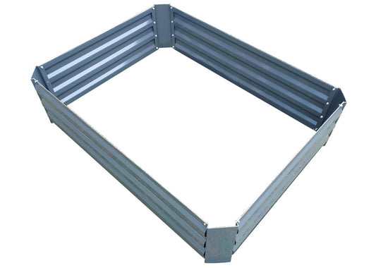 Raised Garden Bed Kit, Gray, 47.3 X 35.4 X 11.8-Inches