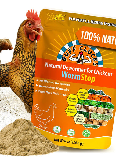 WormStop – Natural Dewormer for Chickens