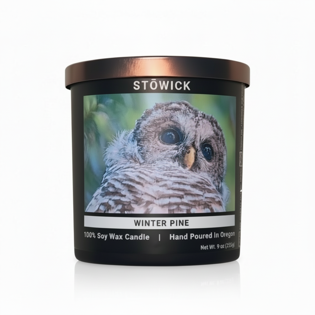 Winter Pine Tumbler Candle