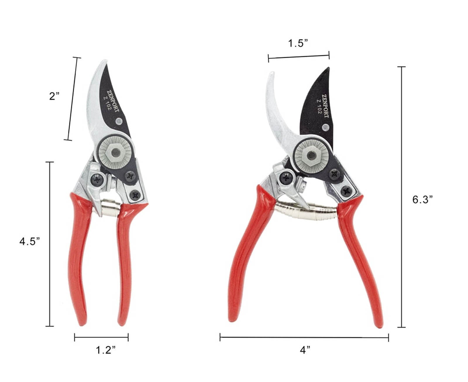 7-inch Ergonomic Swiss Style Bypass Pruning Shear