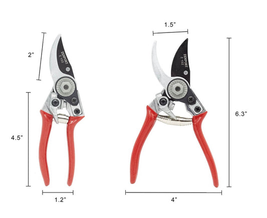 7-inch Ergonomic Swiss Style Bypass Pruning Shear