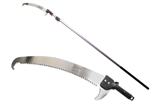 14.5-ft Telescopic Pole Saw, 18-inch SK5 tri-tooth blade