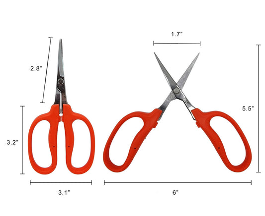 Curved Masa Masa Trimming Scissors